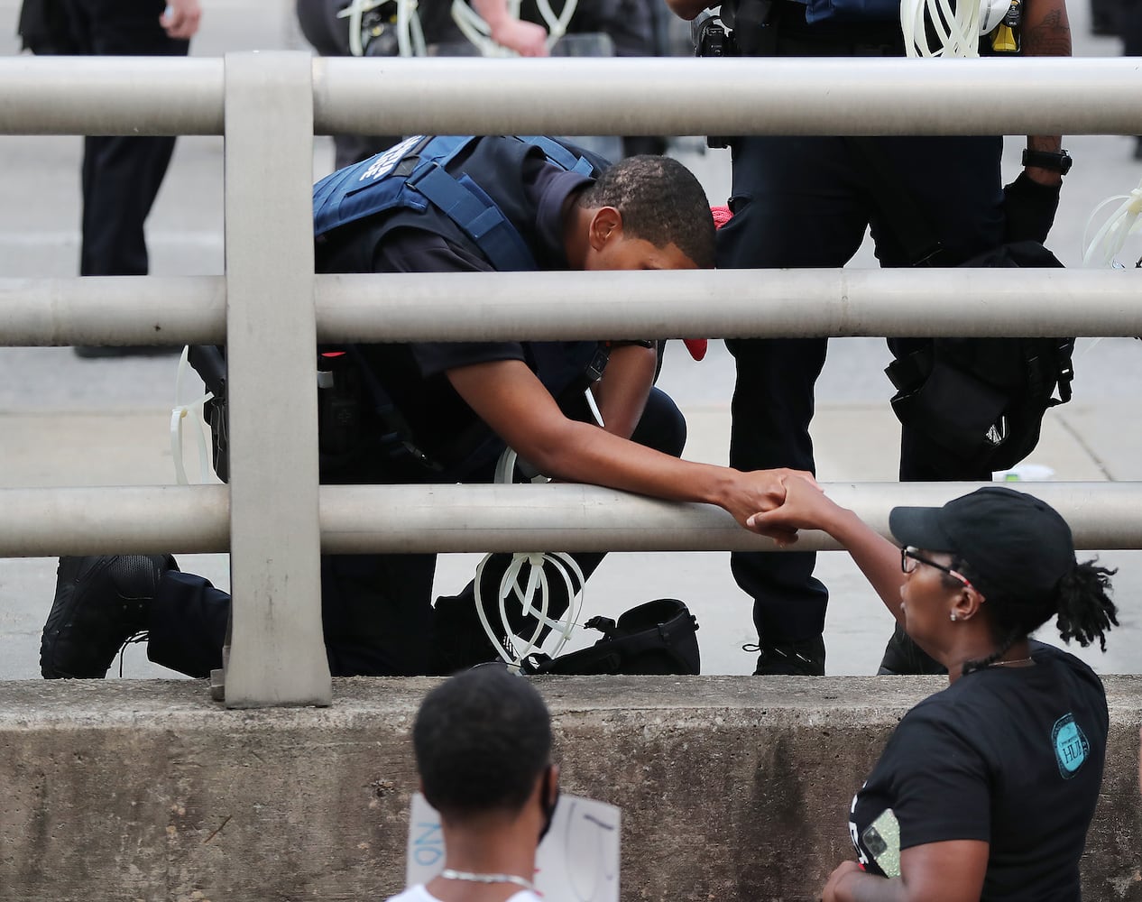 PHOTOS: Third day of protests in downtown Atlanta