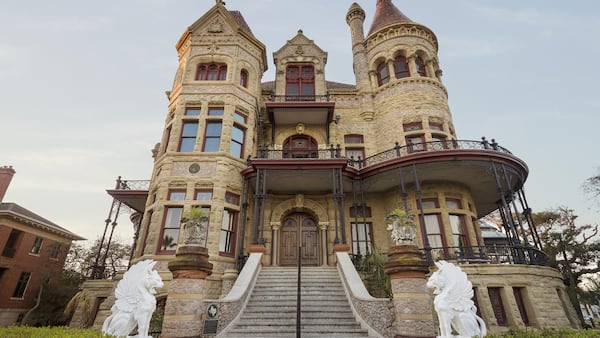 The Bishopâs Palace is Galvestonâs grandest and best-known building. (Galveston Historical Foundation)