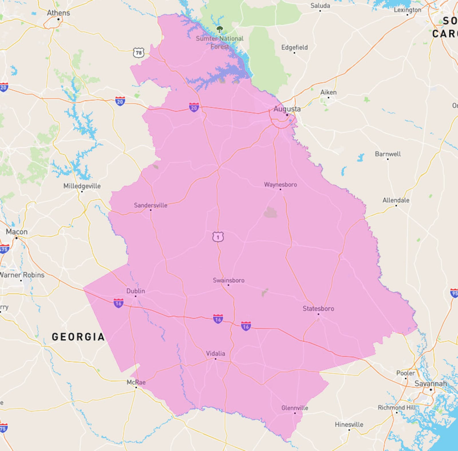 Georgia's 12th Congressional District.