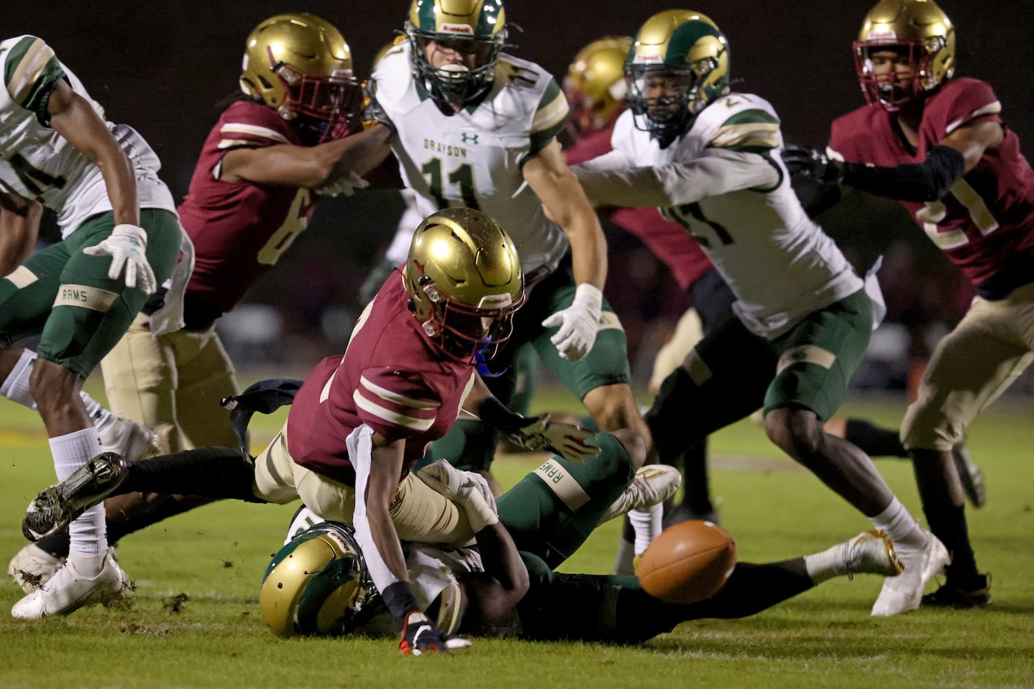 Grayson vs. Brookwood - High school football Week 10