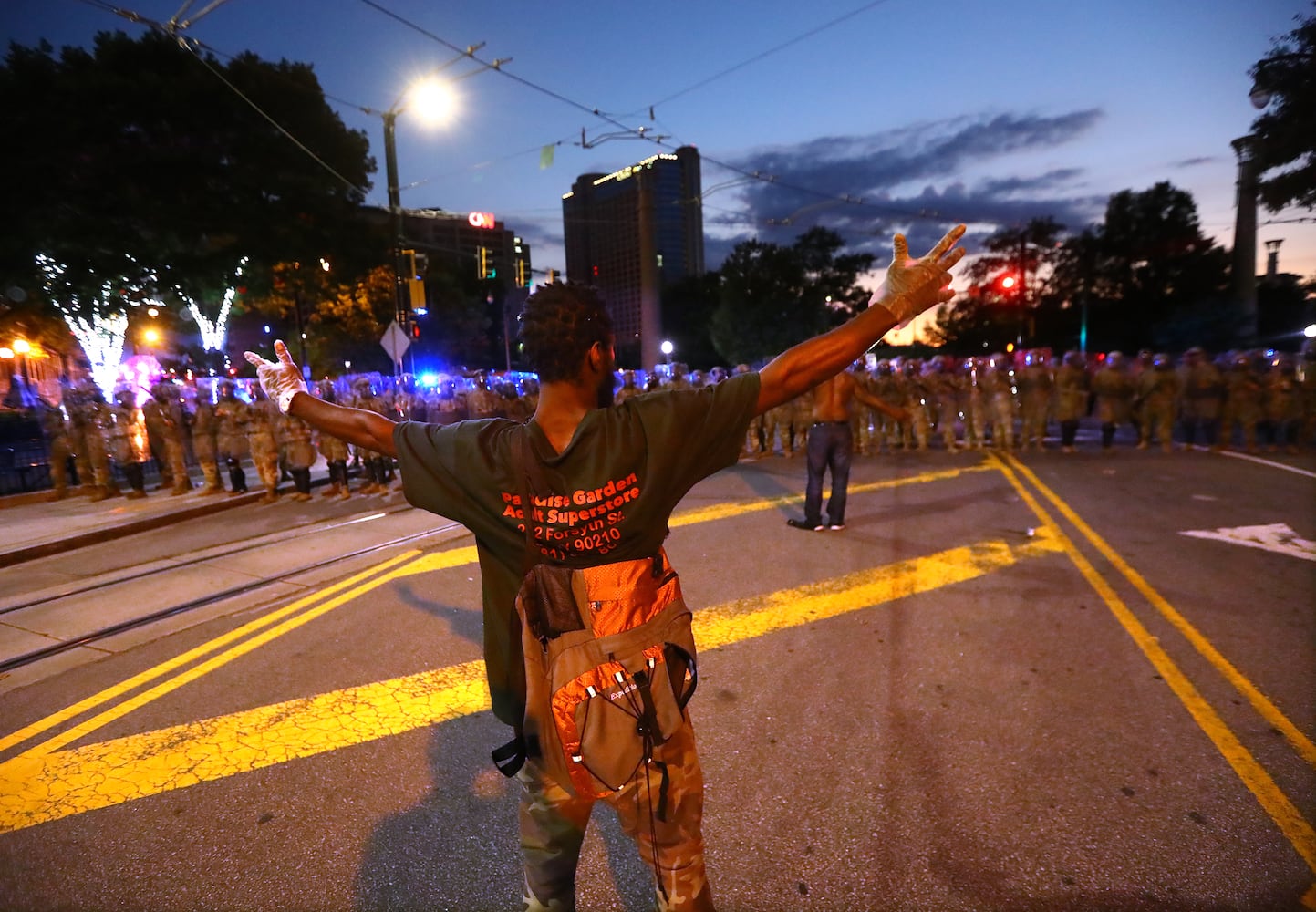 PHOTOS: Third day of protests in downtown Atlanta