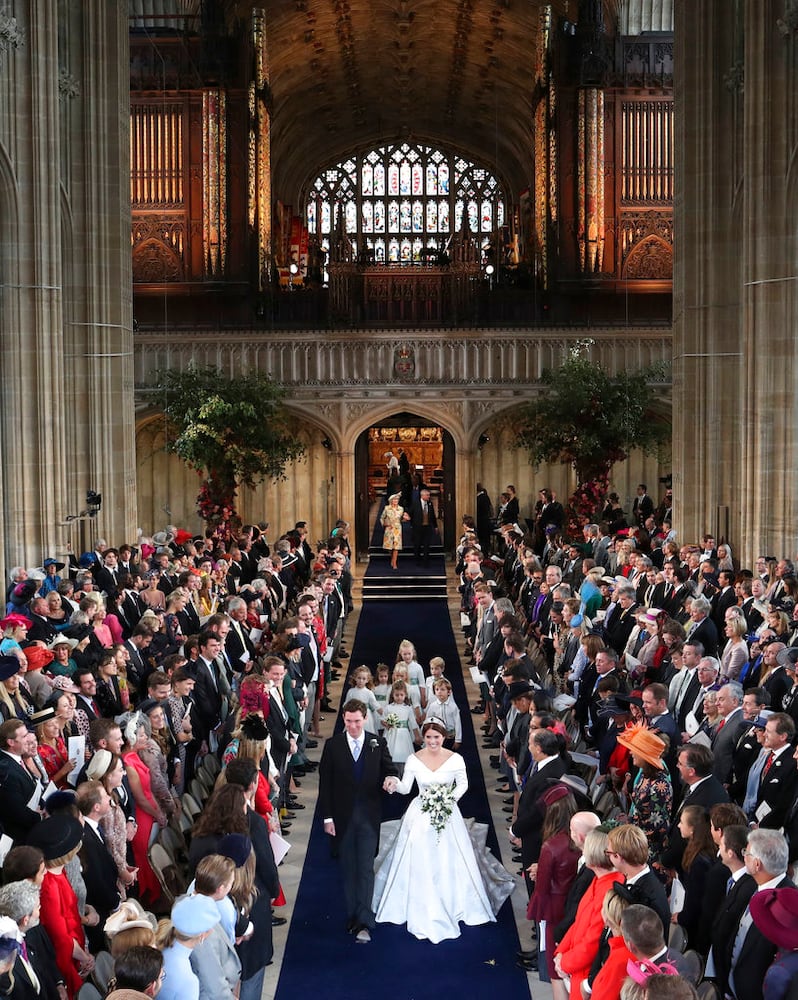 Photos: Princess Eugenie marries Jack Brooksbank