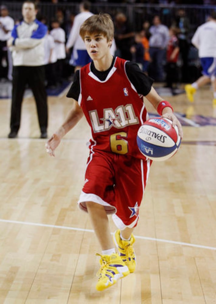 Bieber is MVP of NBA celebrity game