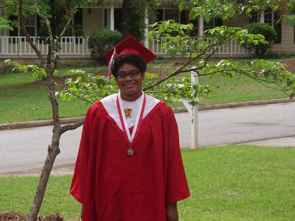 Tommie Robinson is valedictorian of Jonesboro High in Clayton County.CONTRIBUTED