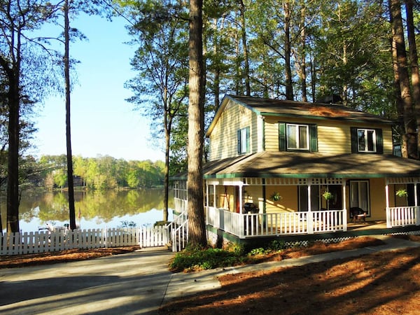 You can relax on the lake, in the woods or even in the back of a van when you're looking for a staycation in Gwinnett County.