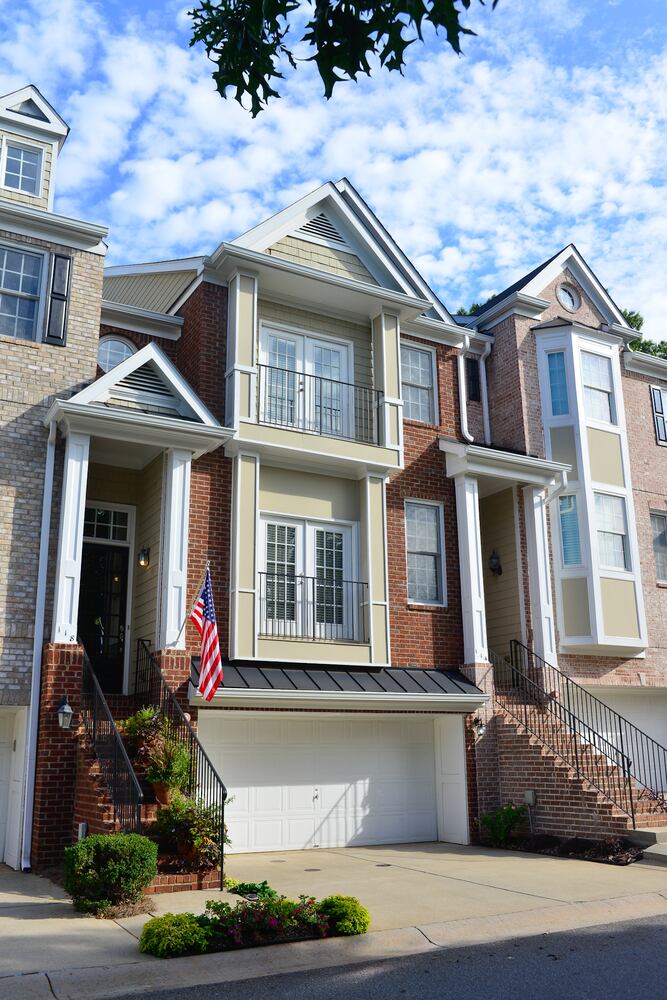 Jim and Terri Guthrie's three-story Marietta home