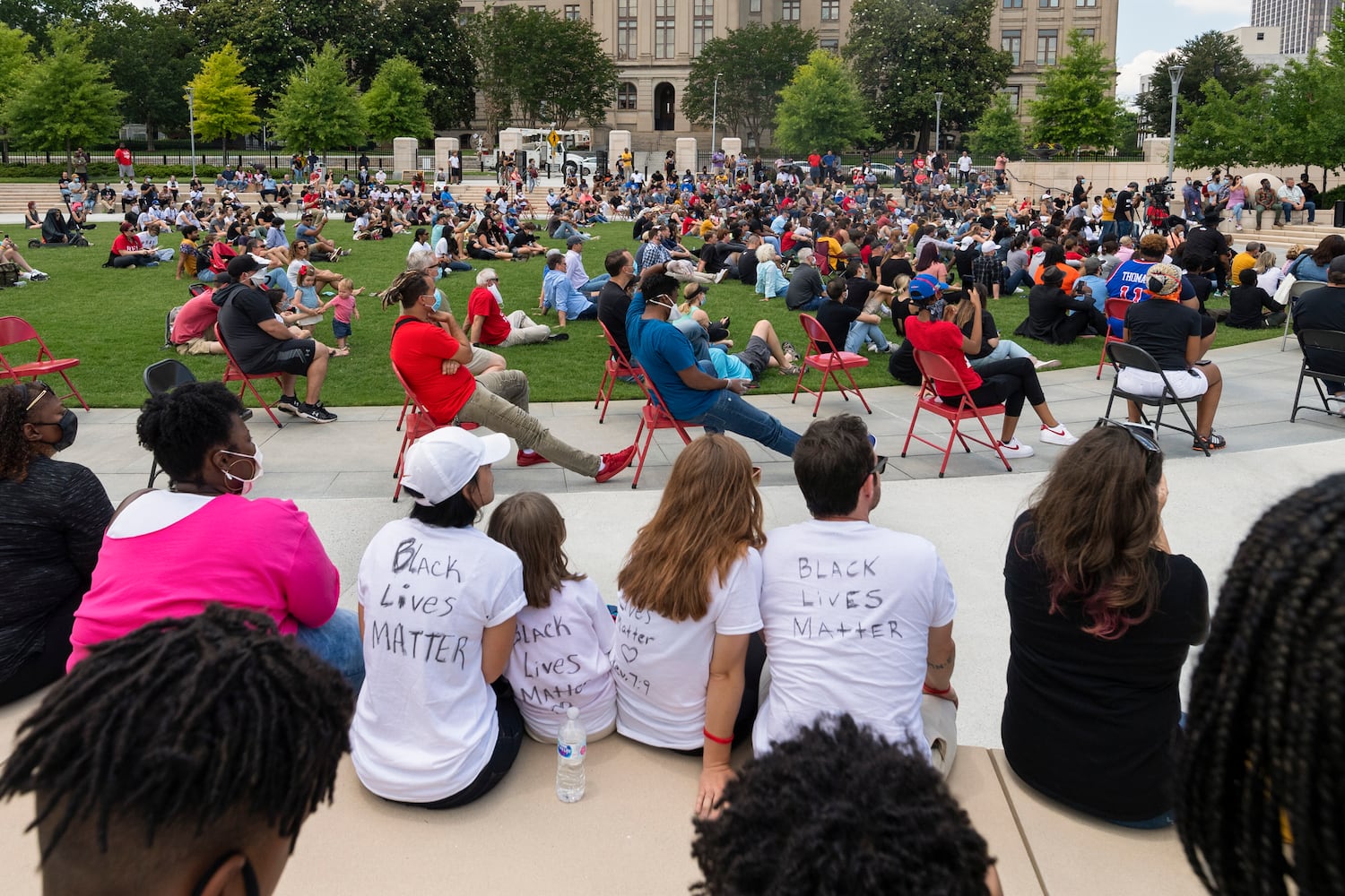 PHOTOS: Fourth day of protests in downtown Atlanta