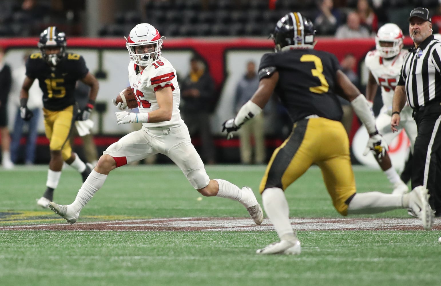 Photos: Day 2 of HS state title games at Mercedes-Benz Stadium