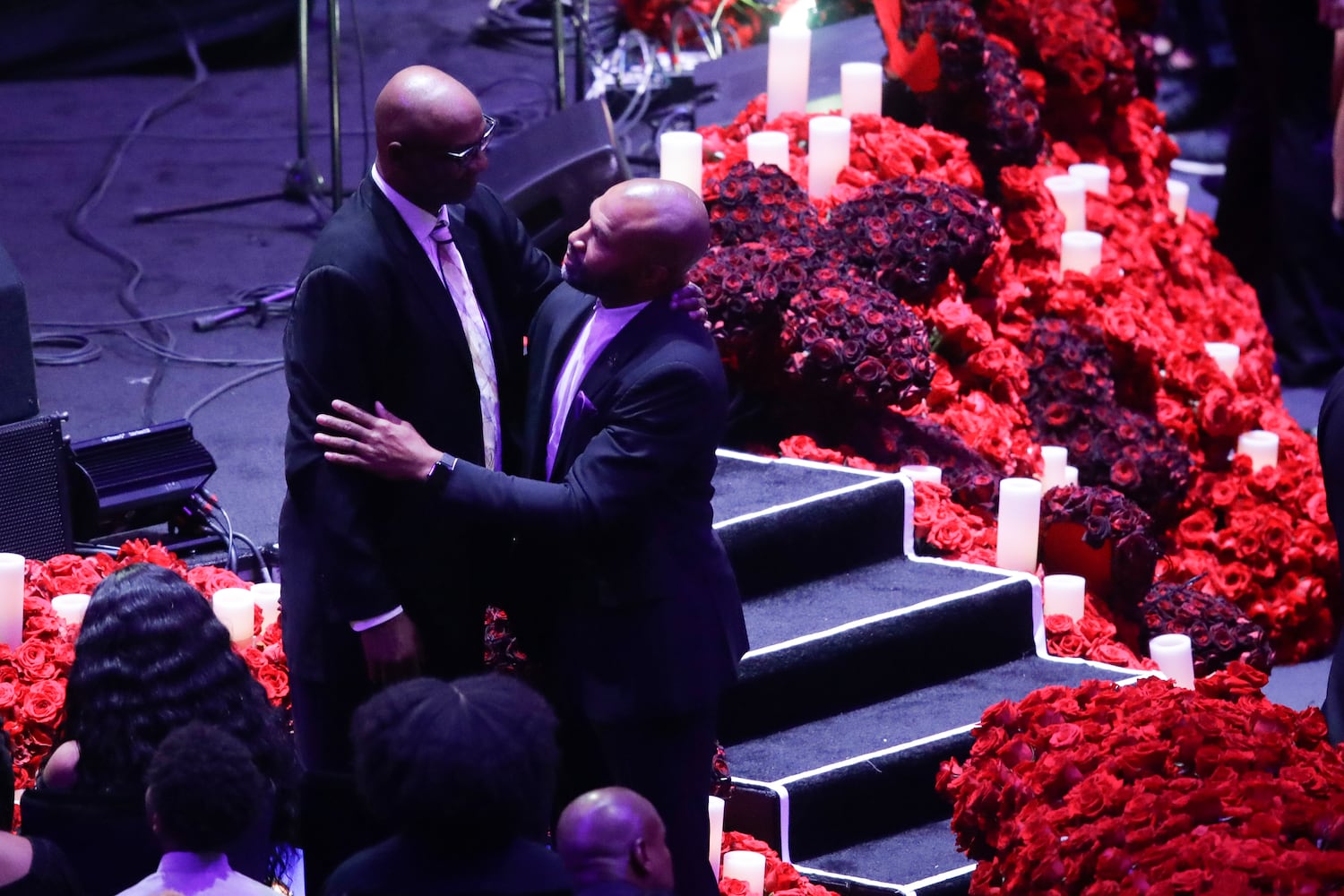 Moments from Kobe and Gianna Bryant’s memorial in Los Angeles