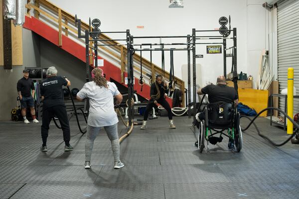 Activities like Crossfit are popular among members of the BlazeSports America Veteran Programs. Photo courtesy of BlazeSports America