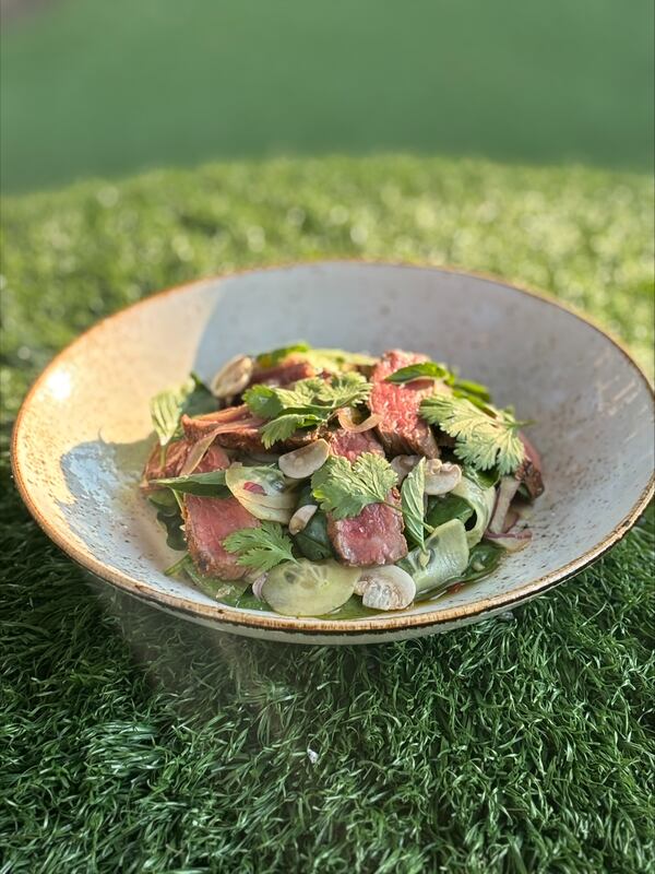 Your 3rd Spot’s Grilled Thai Beef Salad. (Courtesy of Your 3rd Spot)