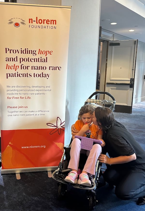 Ireland Tolbert has a nano-rare disease, and nonprofit n-Lorem is developing an individualized genetic-based therapy to improve her quality of life. (Courtesy)