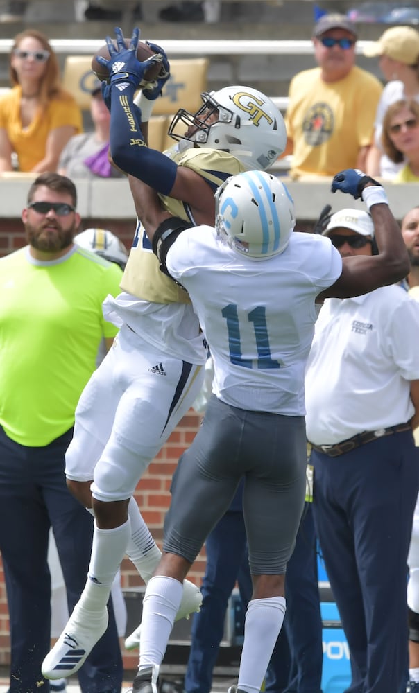 Photos: Georgia Tech is upset by The Citadel