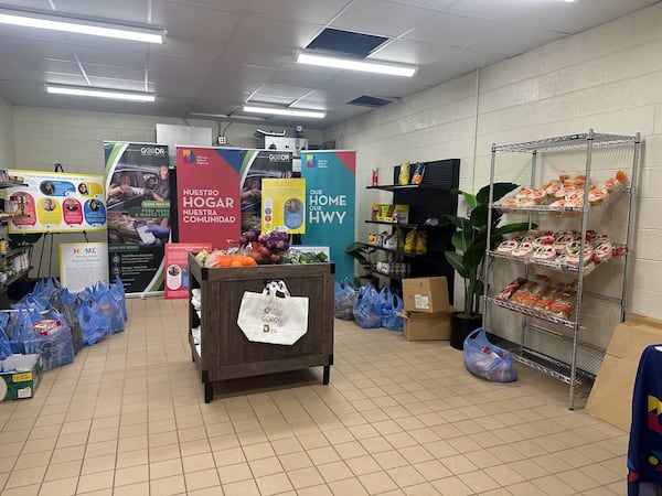 Dubbed the Little Bodega, the one-year pilot program set out to create a grocery shopping experience that safeguarded participants’ dignity and gave them access to culturally appropriate food. (Courtesy of We Love Buford Highway)