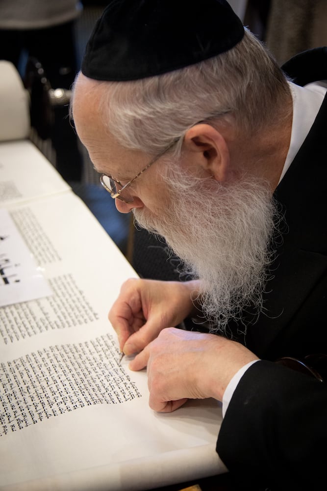 PHOTOS: Celebrating special Torah in Cobb