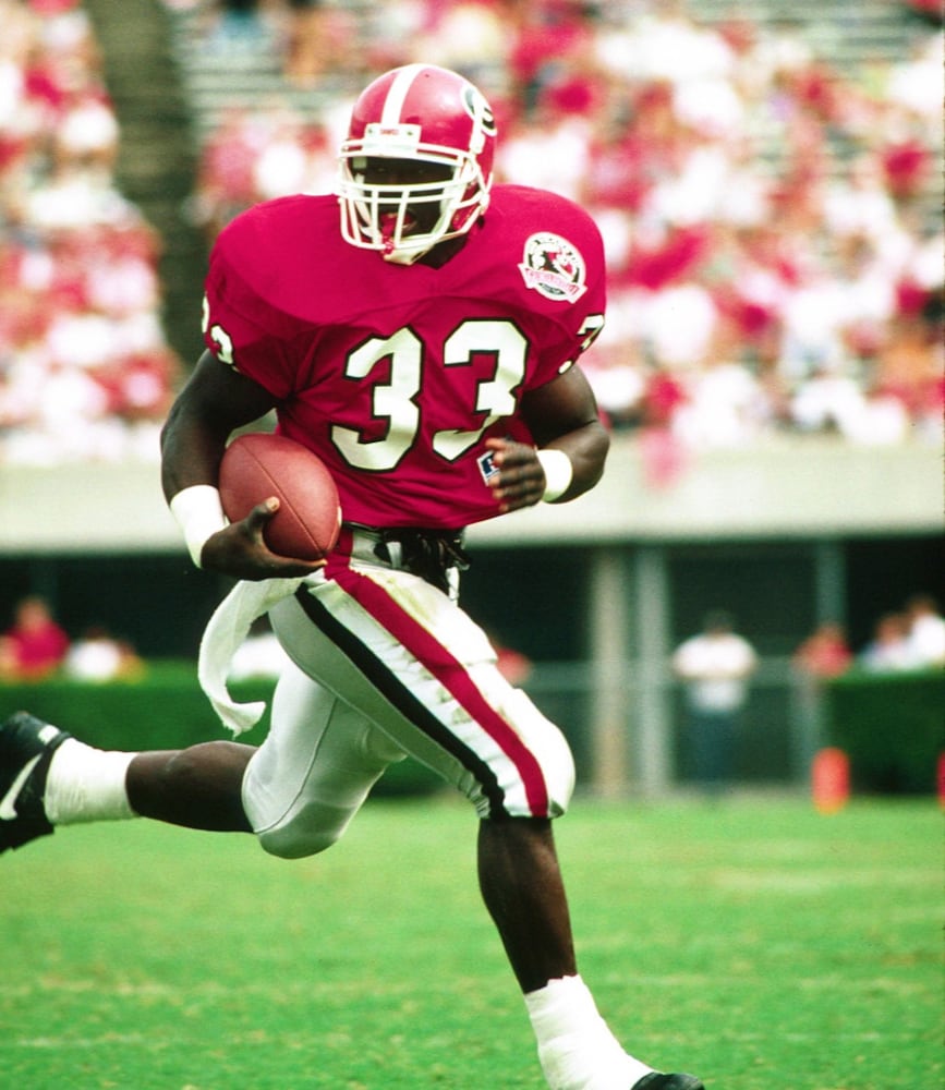 Photos: Hall of famer Terrell Davis at Georgia