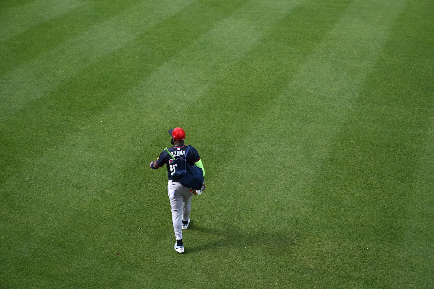 First full-squad spring training workouts