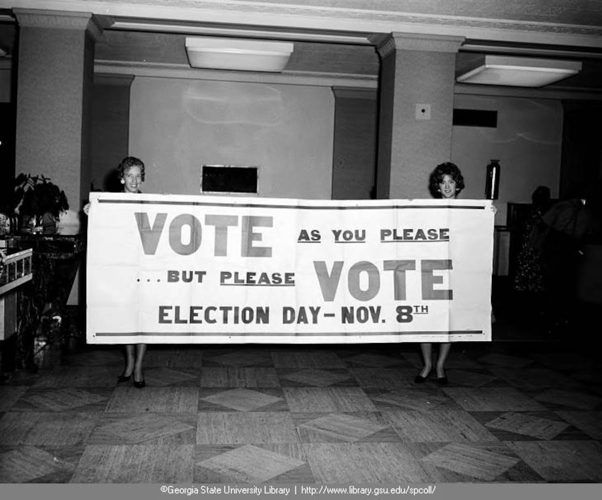 Flashback Photos: A look at voting in Georgia