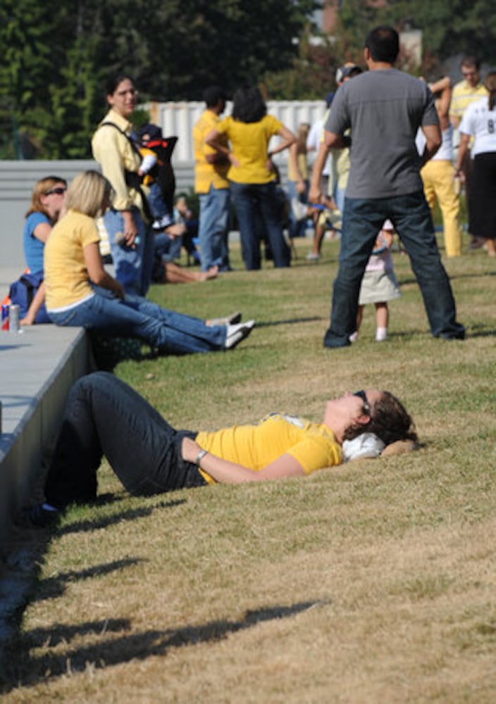 Tailgating in Black and Gold