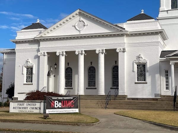 First United Methodist Church in Carrollton, Georgia.