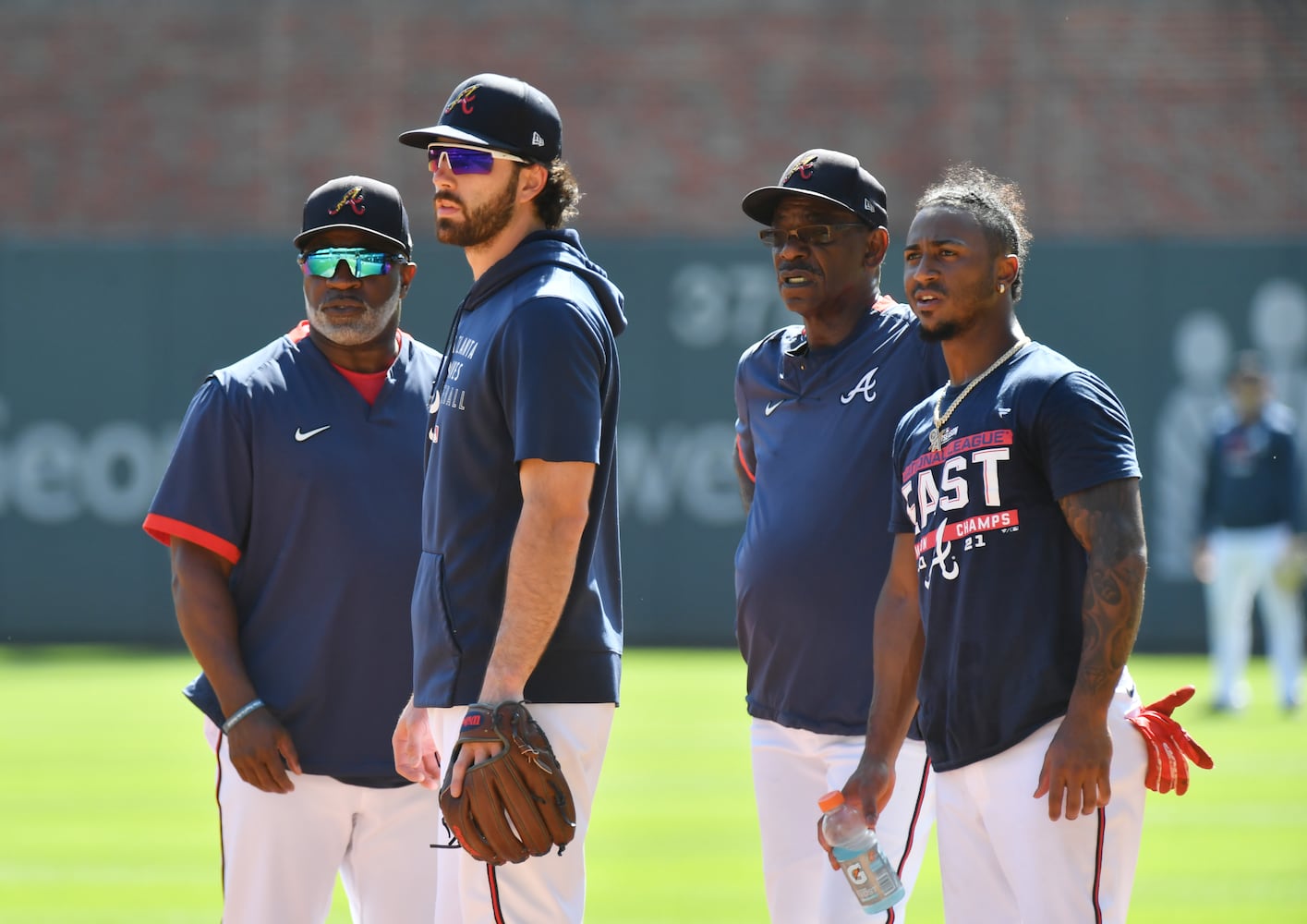 Braves Worksout ahead of NLCS