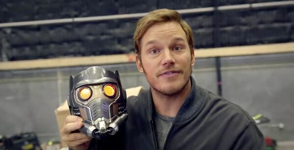 Chris Pratt posted many images from the Atlanta "Guardians of the Galaxy 2" set, including this one.