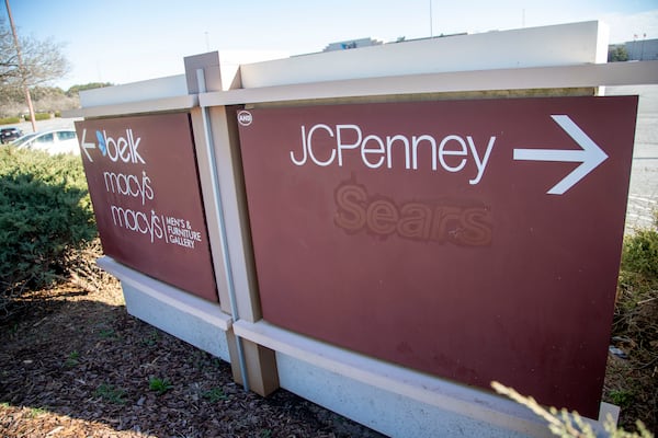 02/17/2021 —Kennesaw, Georgia — The exterior of the Town Center at Cobb Shopping Mall in Kennesaw ,Wednesday, February 17, 2021. (Alyssa Pointer / Alyssa.Pointer@ajc.com)