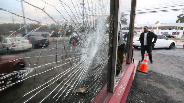 The owner of Team Auto Sales on Campbellton Road said thieves broke into the dealership and stole 10 cars.