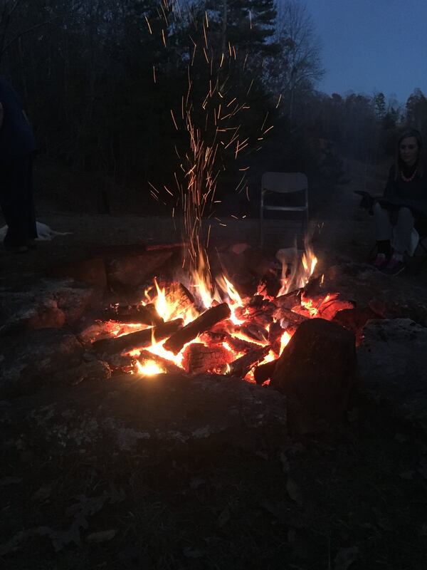 It may not be traditional, but roasting hot dogs and making s’mores over a big bonfire is a great way to end a Thanksgiving Day. CONTRIBUTED BY OLIVIA KING