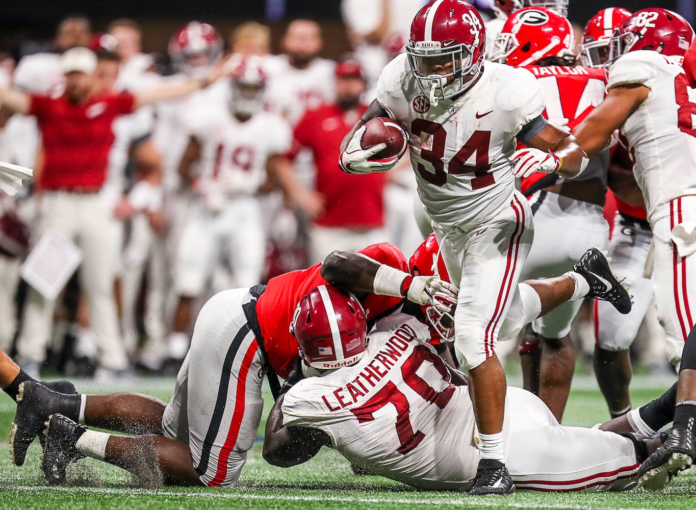 Photos: Bulldogs fall to Alabama in SEC Championship game