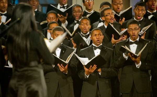 Celebrate the season with the sound of holiday music at the 96th annual Spelman-Morehouse Christmas Carol Concert. Courtesy of Jonathan Phillips/Special