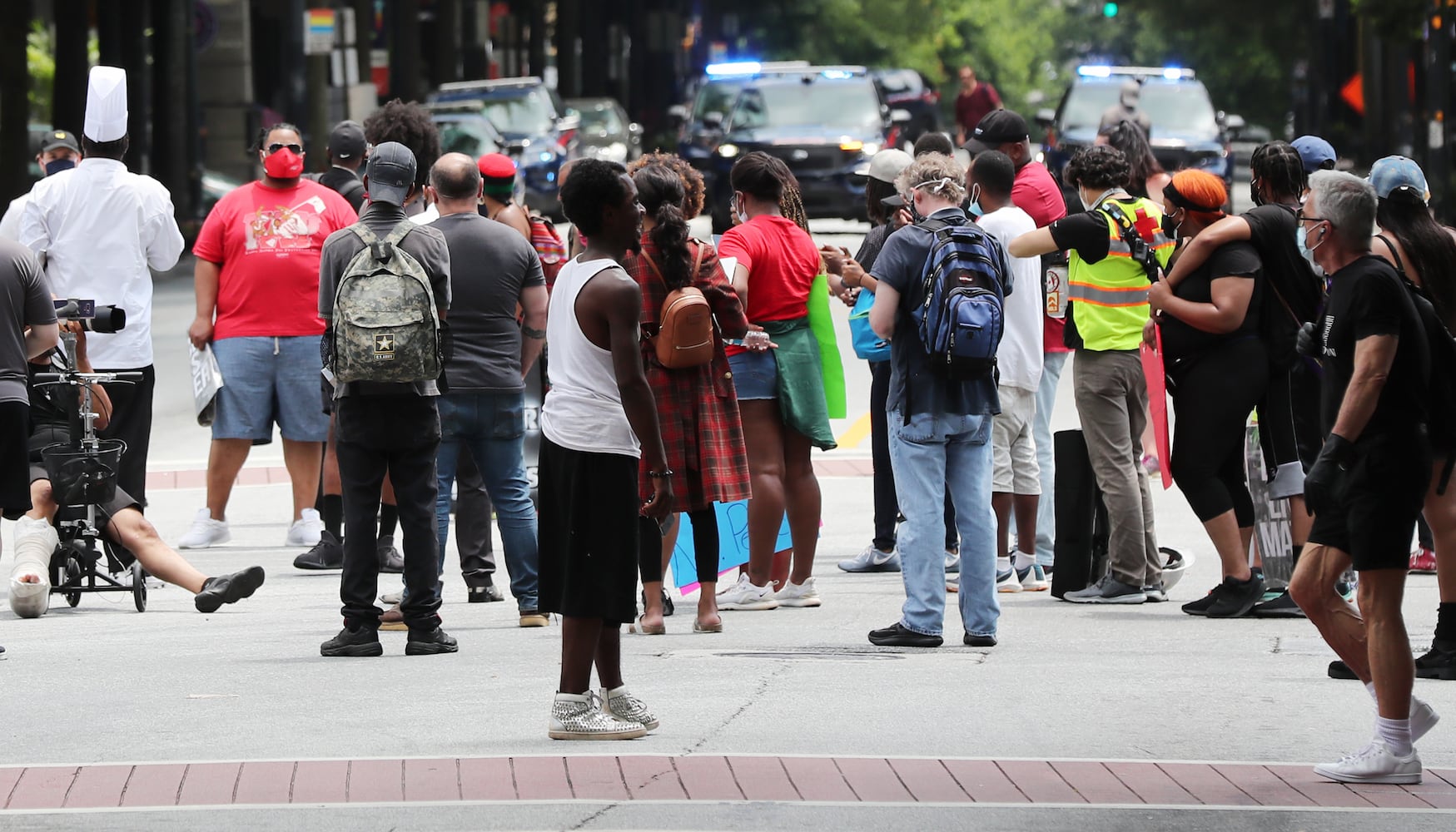 PHOTOS: Thousands march at Georgia Capitol as lawmakers return