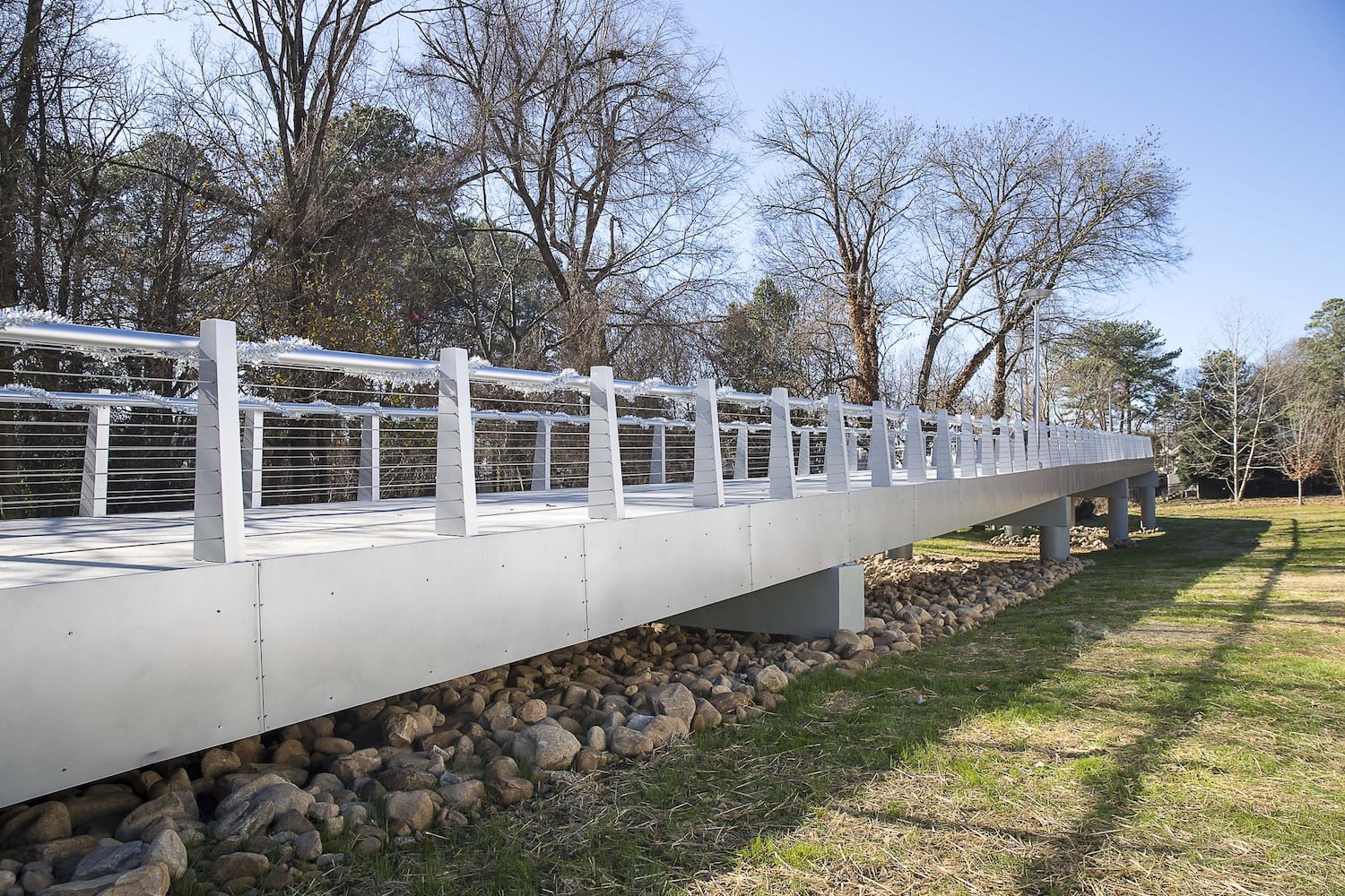 Peachtree Creek Greenway path now open for walking, running, biking