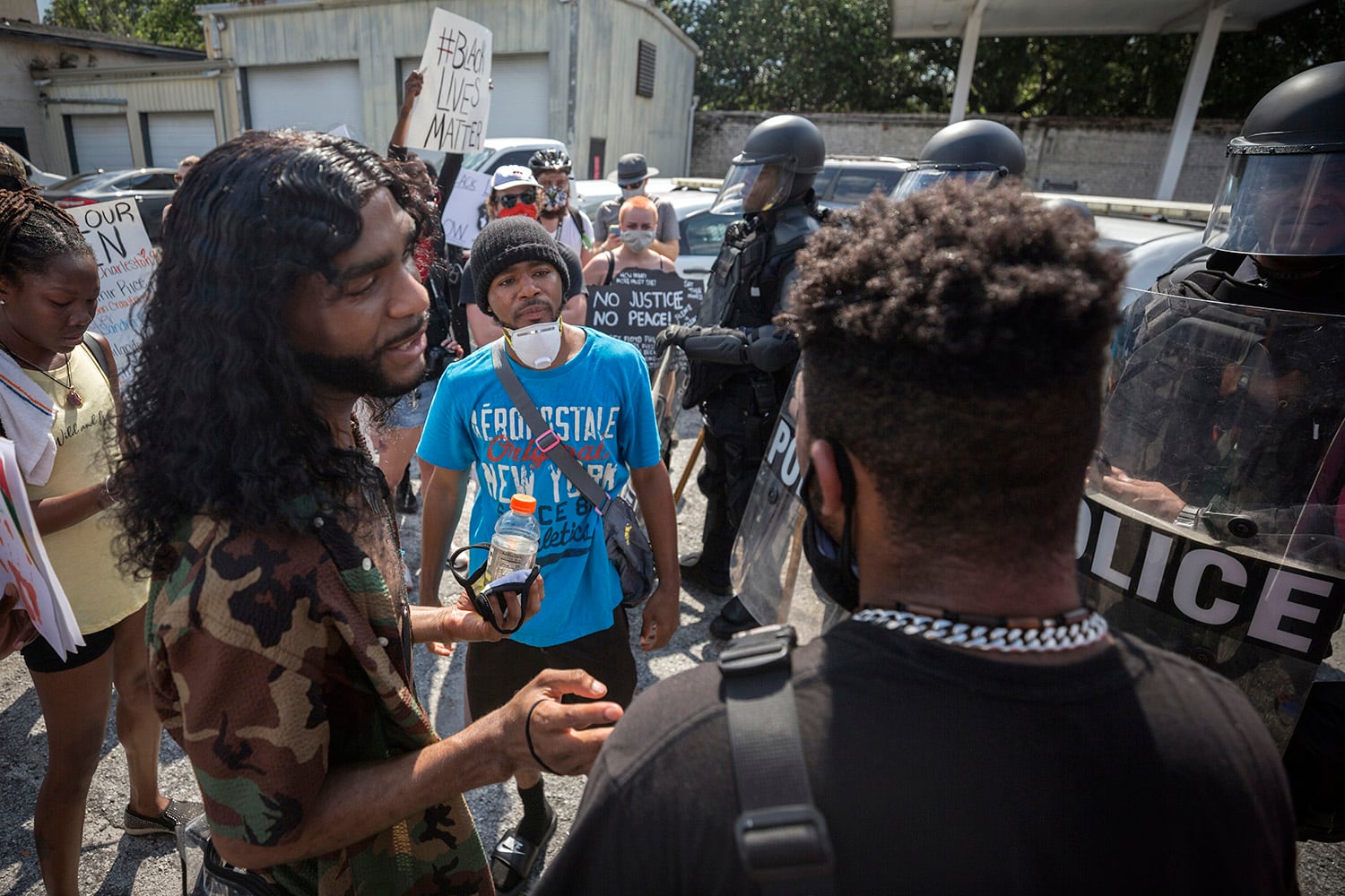 Photos: Protesters peacefully march in Savannah