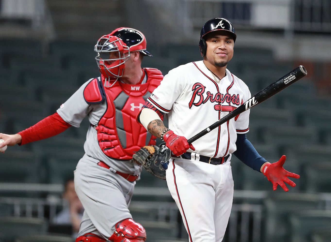 Photos: Braves are hammered by the Cardinals