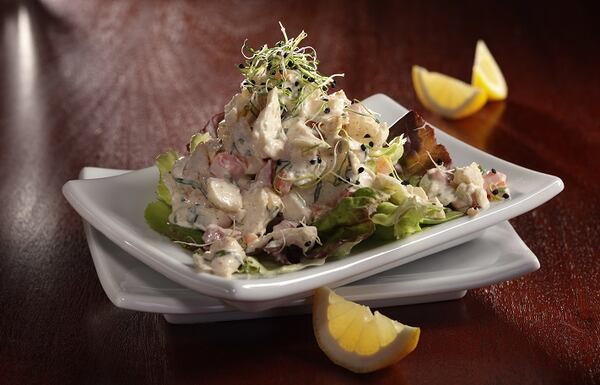 Roast halibut salad, prepared and styled by Mark Graham. (Abel Uribe/Chicago Tribune/TNS)