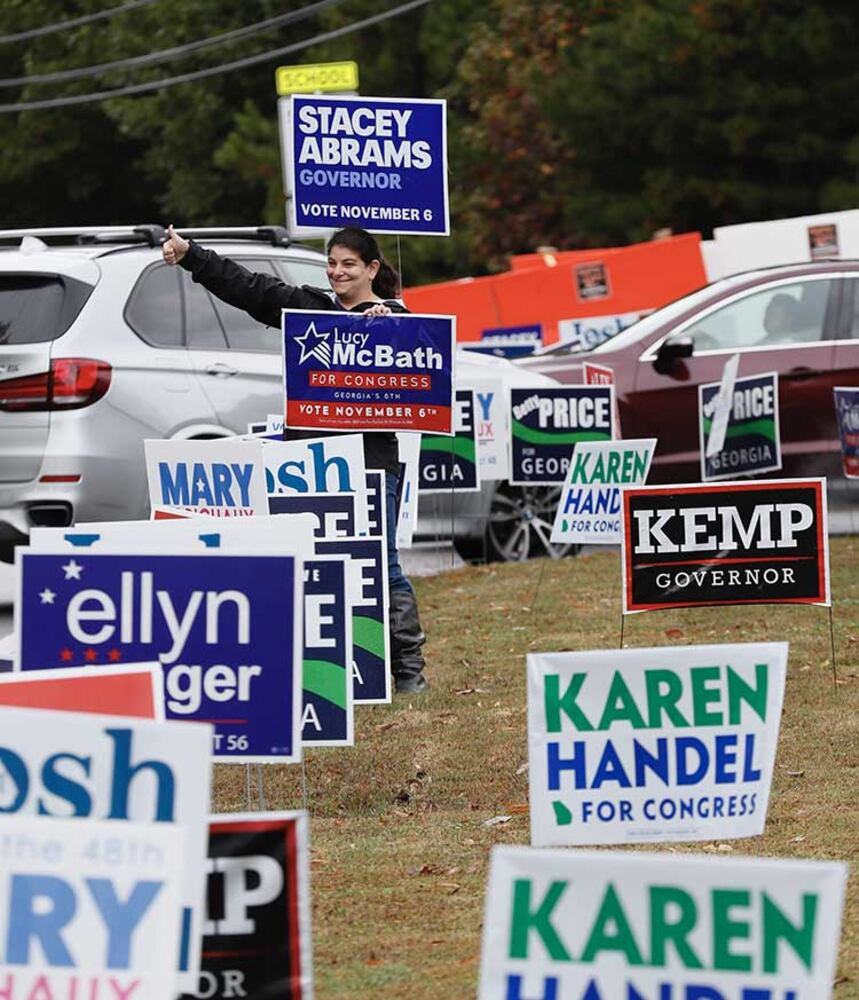 PHOTOS: The polls are open in Georgia