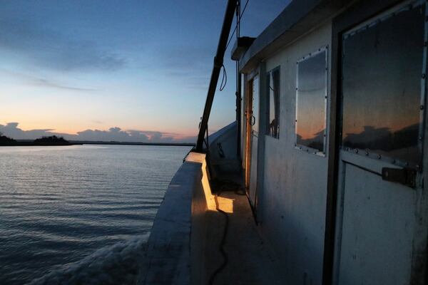 A new day dawns as the Sea Fox heads toward the Atlantic.
Contributed by Eric Dusenbery