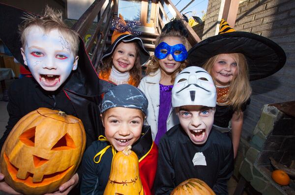 Trick-or-treating takes place throughout the grounds of the estate at Callanwolde Fine Arts Center during its Halloween Night on Callanwolde Mountain event on Oct. 30. Contributed by Callanwolde Fine Arts Center