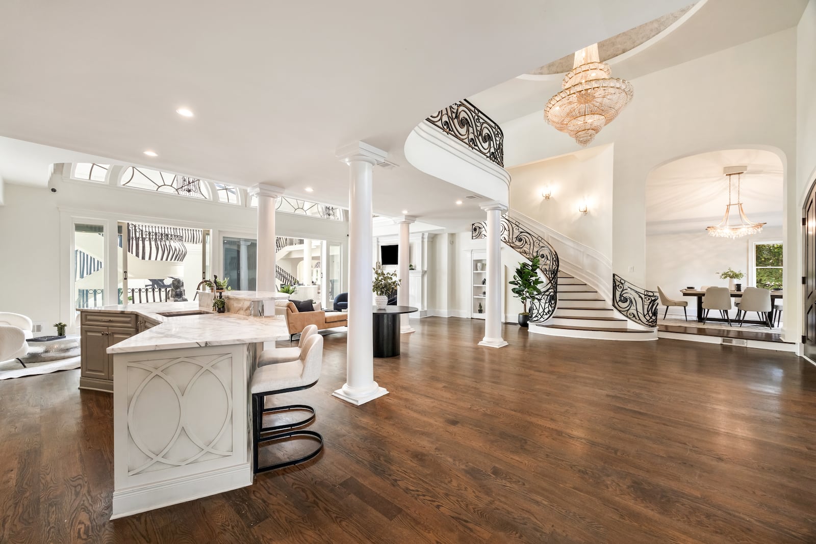 The home at 3511 Roxboro Road, formerly owned by Yung Thug, is on sale for $2.675 million. HOMESTAR PHOTO