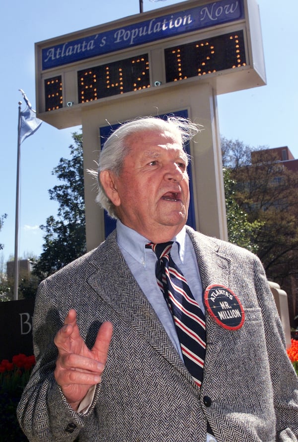 Donald Smith talks about his life in Atlanta  on Friday, March 16, 2001.  