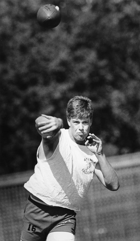 Looking back: Former Falcons QB David Archer