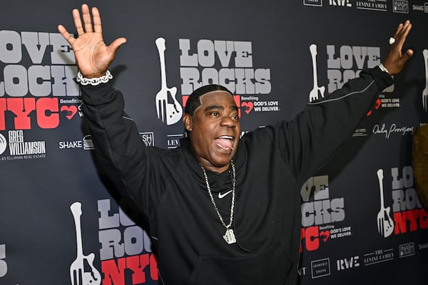 Tracy Morgan arrives at the 9th annual Love Rocks NYC concert benefiting God's Love We Deliver at the Beacon Theatre on Thursday, March 6, 2025, in New York. (Photo by Evan Agostini/Invision/AP)