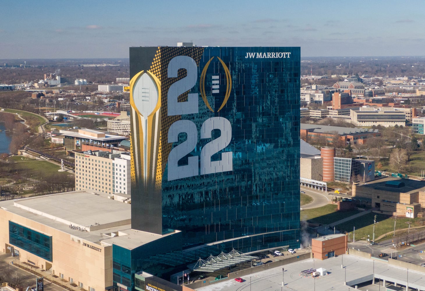 Georgia National Championship photo - Stadium Drone