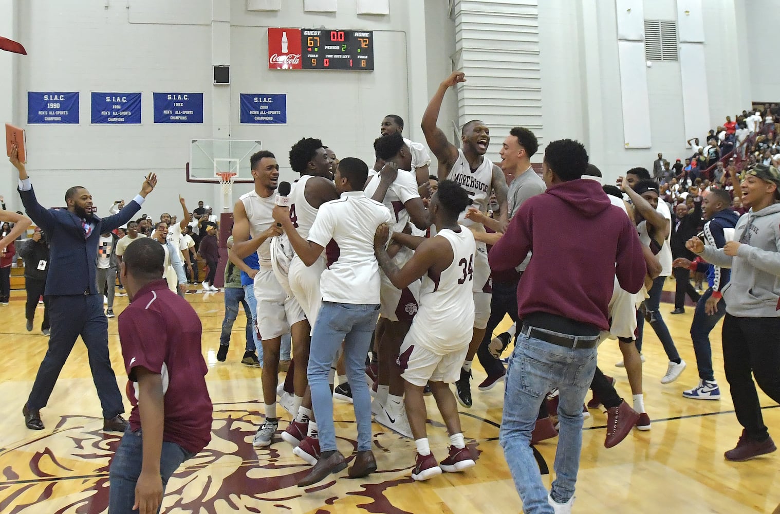 Photos: Morehouse edges rival Clark Atlanta again in basketball