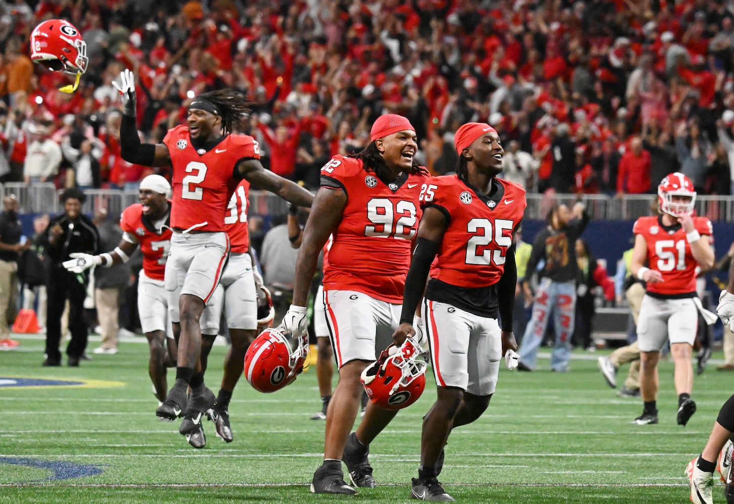 SEC Championship Georgia vs Texas