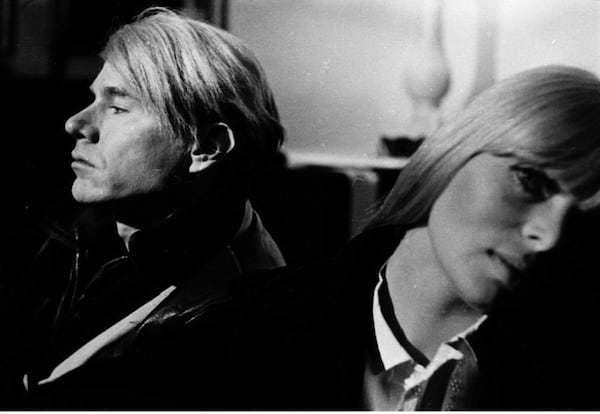 "Andy and Nico, Scepter Studios, New York" (1966) by Steve Schapiro.
Courtesy of Jackson Fine Art