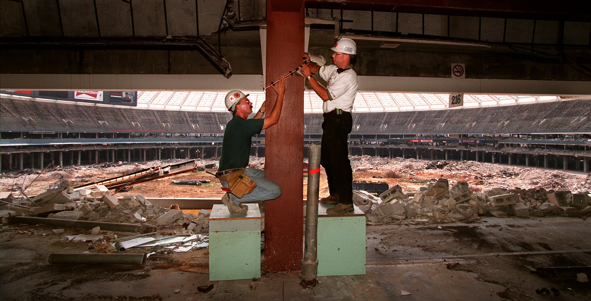 The final days (and destruction) of Atlanta-Fulton County Stadium