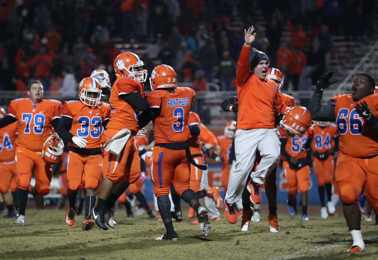 Photos: First round of high school football state playoffs