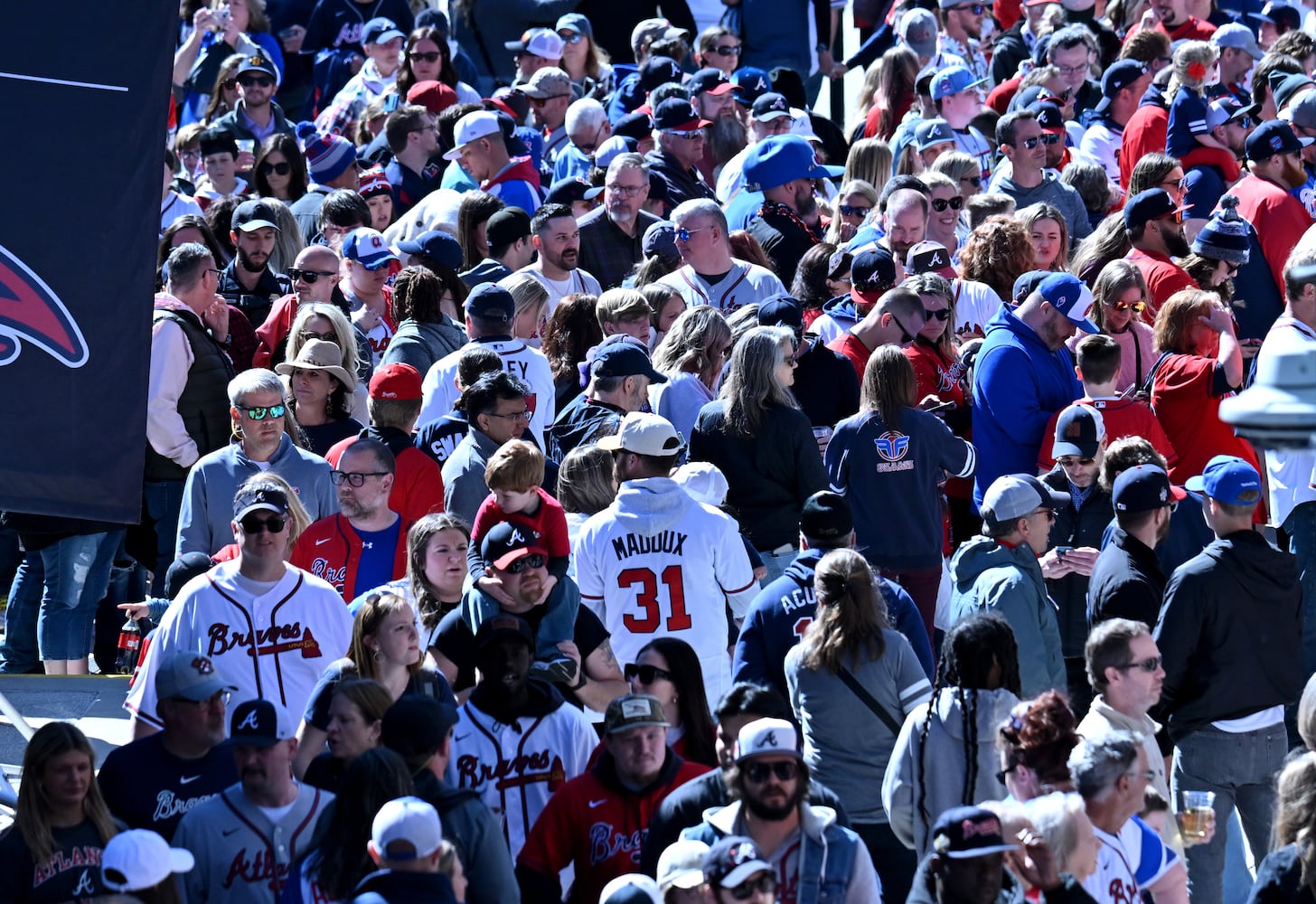 Braves vs. D'Backs home opener